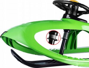 Kadax Sanki Plastikowe Z Kierownicą Sterowane Ślizg 9