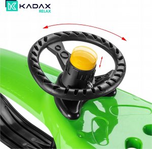 Kadax Sanki Plastikowe Z Kierownicą Sterowane Ślizg 10