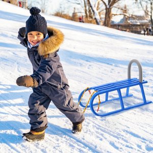 Kadax Sanki Dla Dzieci Z Oparciem Sznurkiem Plastikowe 2