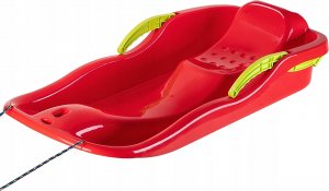 Kadax Sanki Z Hamulcami Oparciem Ślizg Zjazdowy Bobslej 5