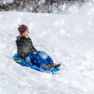 Kadax Sanki Z Hamulcami Oparciem Ślizg Zjazdowy Bobslej 2