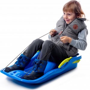 Kadax Sanki Z Hamulcami Oparciem Ślizg Zjazdowy Bobslej 4