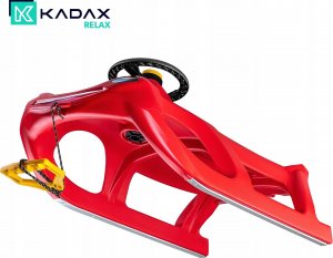 Kadax Sanki Plastikowe Z Kierownicą Dla Dzieci Ślizg 6