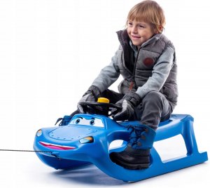 Kadax Sanki Plastikowe Z Kierownicą Dla Dzieci Ślizg 4