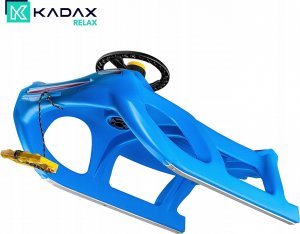 Kadax Sanki Plastikowe Z Kierownicą Dla Dzieci Ślizg 6