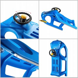 Kadax Sanki Plastikowe Z Kierownicą Dla Dzieci Ślizg 8