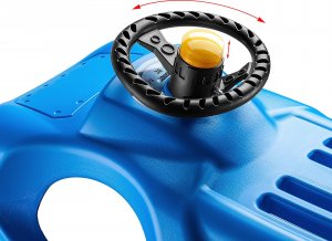 Kadax Sanki Plastikowe Z Kierownicą Dla Dzieci Ślizg 9
