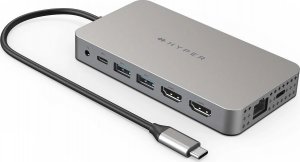 Stacja/replikator HyperDrive HUB 4K HDMI 10-in-1 USB-C do MacBook M1/M2 1
