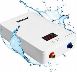 Przepływowy podgrzewacz wody Heckermann Zestaw Przepływowy elektryczny podgrzewacz wody Heckermann SL-X1-60 Biały + Akcesoria 5