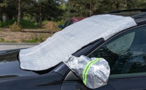 Heckermann Magnetyczna mata osłona szyby samochodowa Heckermann CSB-1 12