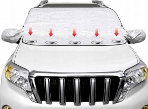 Heckermann Magnetyczna mata osłona szyby samochodowa Heckermann CSB-1 15