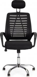 Krzesło biurowe ModernHome Fotel obrotowy biurowe krzesło zagłówek bujanie 1