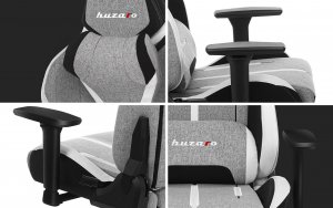 Fotel Huzaro Gamingowy szary 15