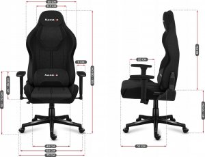 Fotel Huzaro Gamingowy czarny 14