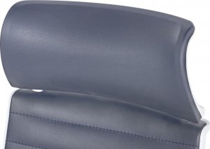 Krzesło biurowe Beliani Krzesło biurowe regulowane szare LEADER 6