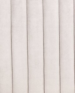 Krzesło biurowe Beliani Krzesło biurowe regulowane welurowe beżowoszare VENICE 8