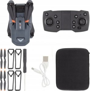 Dron JJRC DRON JJRC H106 DWIE KAMERY CZUJNIKI 2 x AKUMULATOR WIFI 4