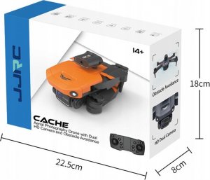 Dron JJRC DRON JJRC H106 DWIE KAMERY CZUJNIKI 2 x AKUMULATOR WIFI 5