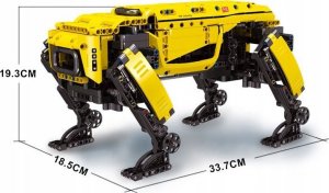 Robot Pies Z Klocków Zdalnie Sterowany RC 936.el 7