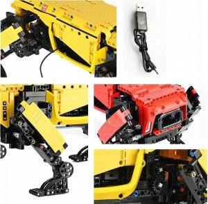 Robot Pies Z Klocków Zdalnie Sterowany RC 936.el 8