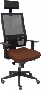 Krzesło biurowe P&C Krzesło Biurowe z Zagłówkiem Horna P&C BALI463 Ceimnobrązowy 1