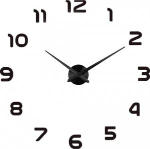 Zegar ścienny DIY 70 -130 CM 3D 1