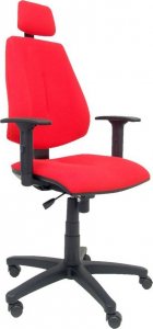 Krzesło biurowe P&C Krzesło Biurowe z Zagłówkiem Montalvos P&C LI350CB Czerwony 1