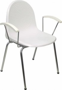 P&C Krzesło Recepcyjne Ves P&C 4320BL Biały (4 uds) 1
