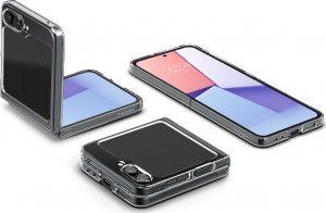 Spigen Etui Spigen Airskin Samsung Galaxy Z Flip 5 Crystal Clear 3