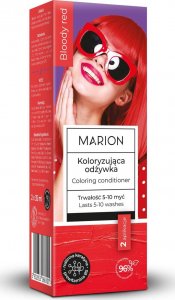 MARION Koloryzująca Odżywka do włosów (5-10 myć) - Bloody Red  1op.-(2x35ml) 1