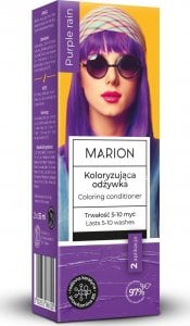 MARION Koloryzująca Odżywka do włosów (5-10 myć) - Purple Rain  1op.-(2x35ml) 1