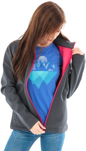 Hi-Tec Kurtka damska Lady Lucari Moon Grey/Bright Pink r. S 9