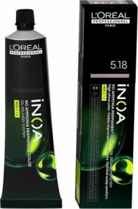 L’Oreal Paris Trwała Koloryzacja L'Oreal Professionnel Paris Inoa N 5.18 60 g 1