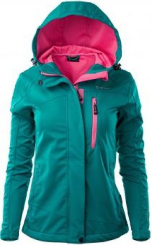 Hi-Tec Kurtka damska LADY MARISA SOFTSHELL Tecproof 8 000 HARBOR BLUE/HONEYSUCKLE r. L 3
