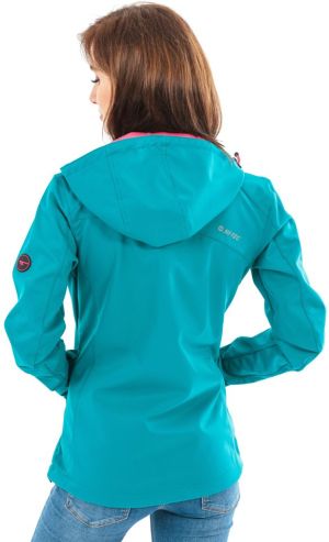 Hi-Tec Kurtka damska LADY MARISA SOFTSHELL Tecproof 8 000 HARBOR BLUE/HONEYSUCKLE r. L 5