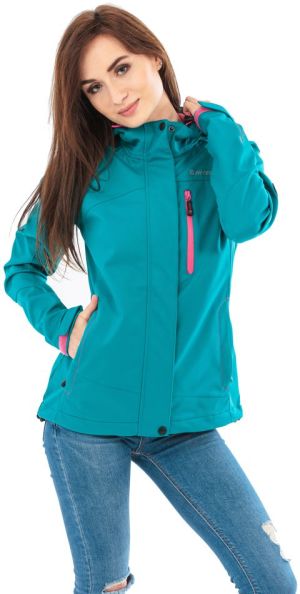 Hi-Tec Kurtka damska LADY MARISA SOFTSHELL Tecproof 8 000 HARBOR BLUE/HONEYSUCKLE r. L 10