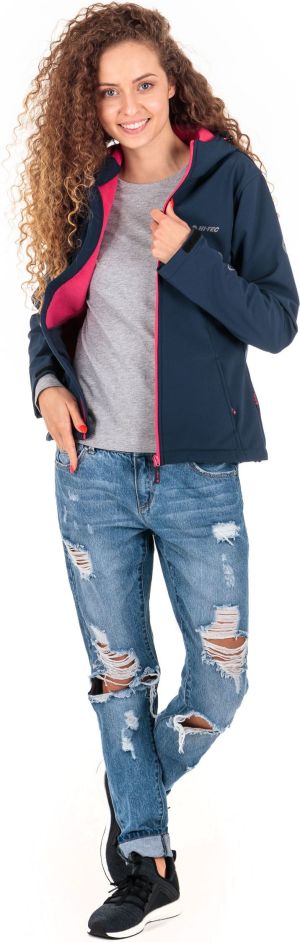 Hi-Tec Kurtka damska Lady Caria II Softshell  granatowa r. L 4