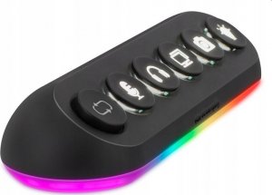 HUB USB Streamplify Streamplify HUB DECK 5, 4x USB 3.0, 1x USB 2.0, RGB, 12V, EU-Netzkabel - schwarz 3