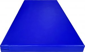 UnderFit Materac gimnastyczny 1-częściowy 120 cm x 60 cm x 6 cm niebieski twardy 2
