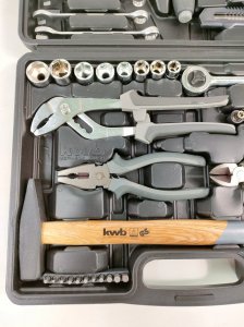 Zestaw narzędzi Einhell ZESTAW NARZĘDZI W WALIZCE 63 EL. 49375500 7