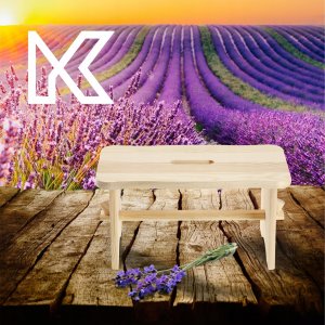 Kadax Taboret Stołek Kuchenny Drewniany Krzesło Ryczka 12