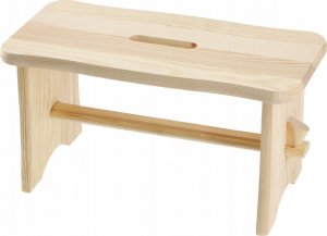 Kadax Taboret Stołek Kuchenny Drewniany Krzesło Ryczka 4