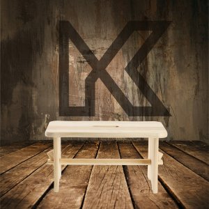 Kadax Taboret Stołek Kuchenny Drewniany Krzesło Ryczka 10