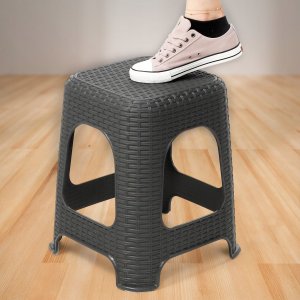 Kadax KADAX Taboret Kuchenny Stołek Taborety Szary 2szt 5