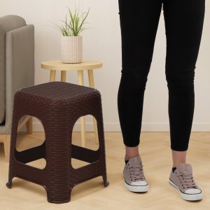 Kadax KADAX Taboret Kuchenny Stołek Taborety Brąz 4szt 4