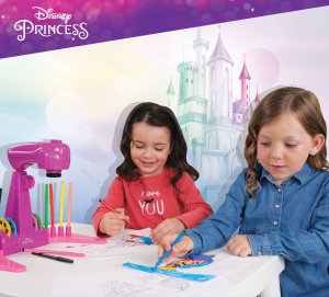 Lisciani Szkoła rysowania z projektorem Disney Princess 8
