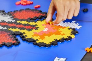 Plus Plus PLUS-PLUS PUZZLE BY NUMBER RAKIETA - 500 ELEMENTÓW 10