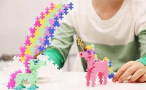 Plus Plus PLUS-PLUS NAUCZ SIĘ BUDOWAĆ JEDNOROŻCE, 275 ELEMENTÓW 3