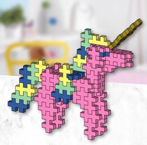 Plus Plus PLUS-PLUS NAUCZ SIĘ BUDOWAĆ JEDNOROŻCE, 275 ELEMENTÓW 5