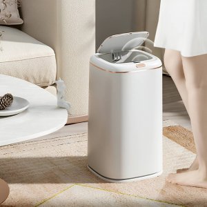 Kosz na śmieci Mozos bezdotykowy biały (AT35) 5